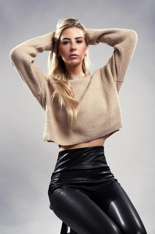 5 COLORS - Mock Neck Pullover