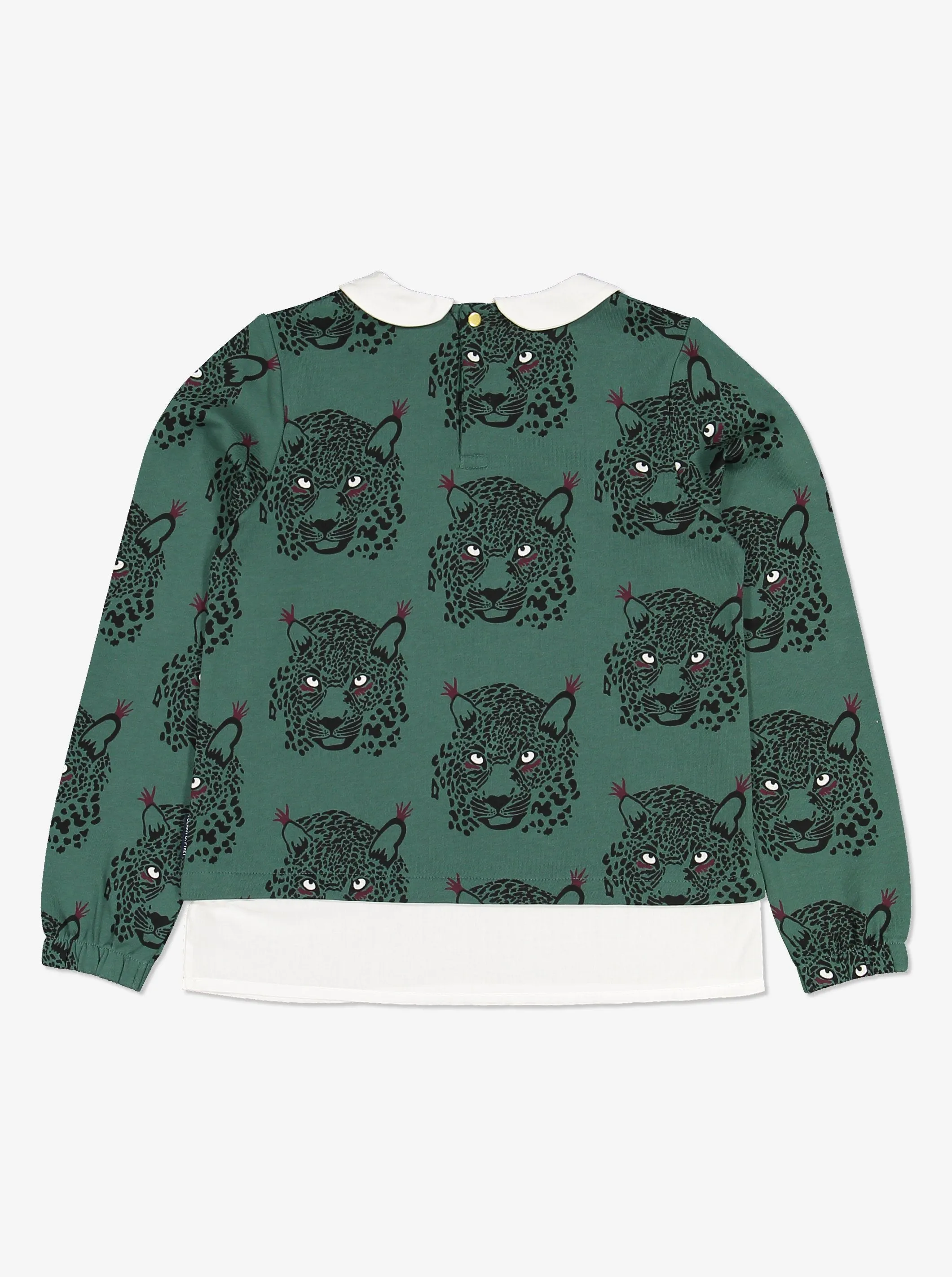 Animal Print Kids Sweatshirt