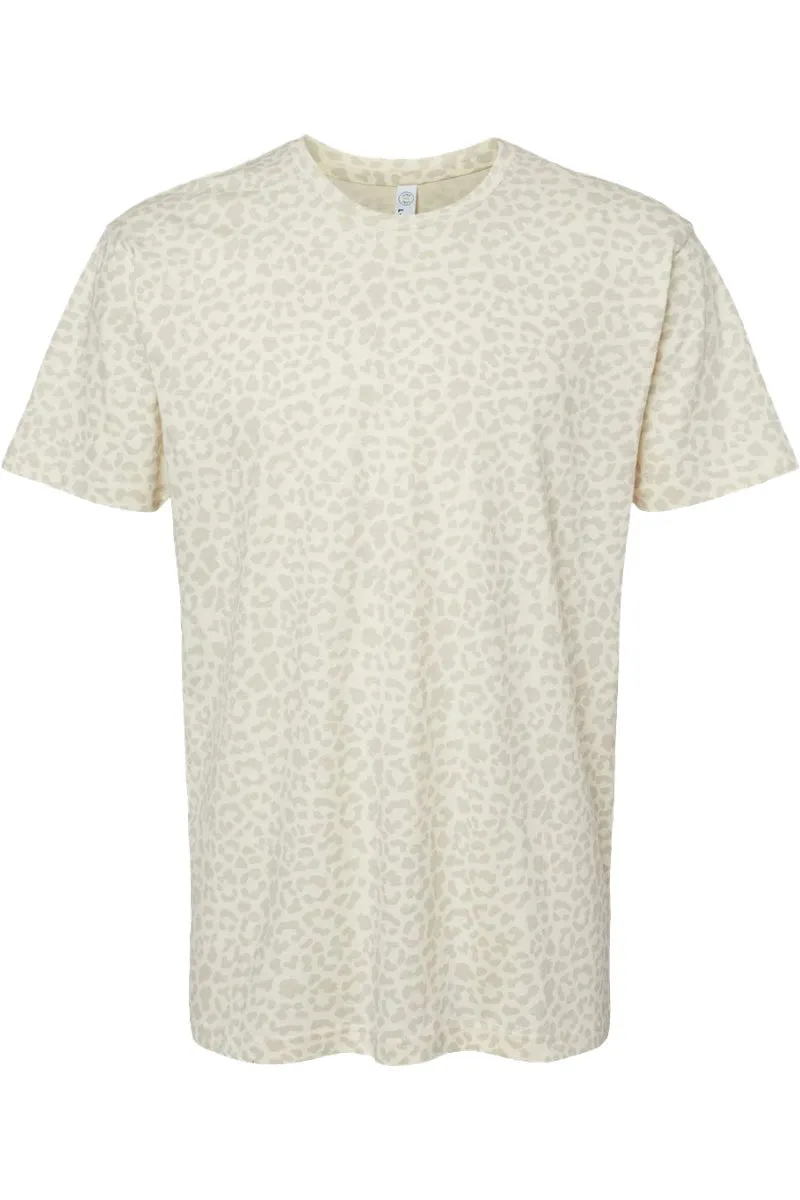 Arched Rodeo Leopard Fine Jersey Tee