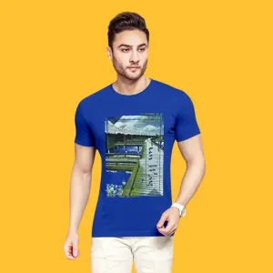 BLACKTREE(THHOR Series) ROUND NECK  Blue TEES