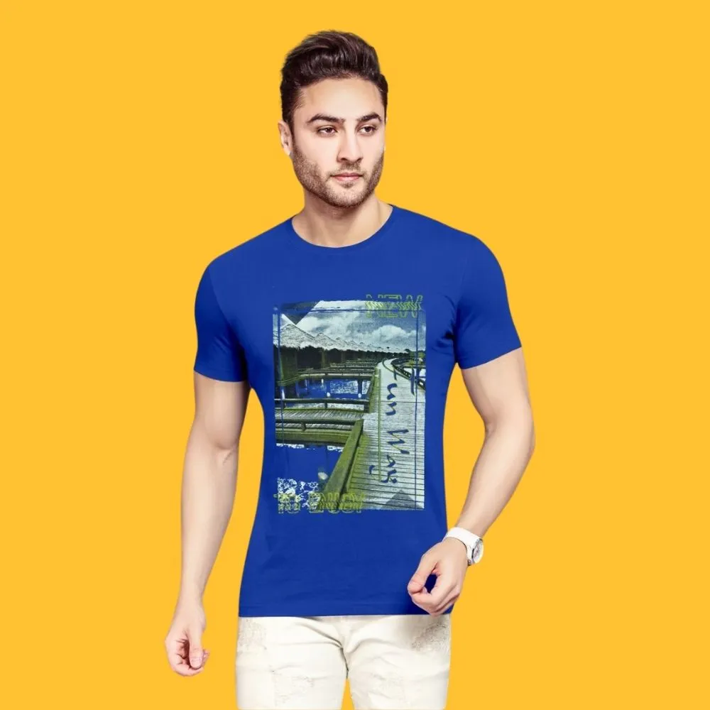 BLACKTREE(THHOR Series) ROUND NECK  Blue TEES