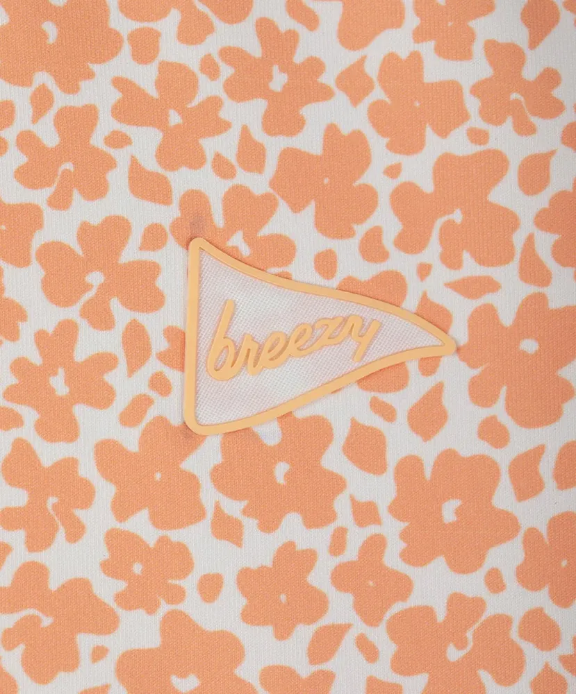 Breezy Performance Polo - Vintage Flowers