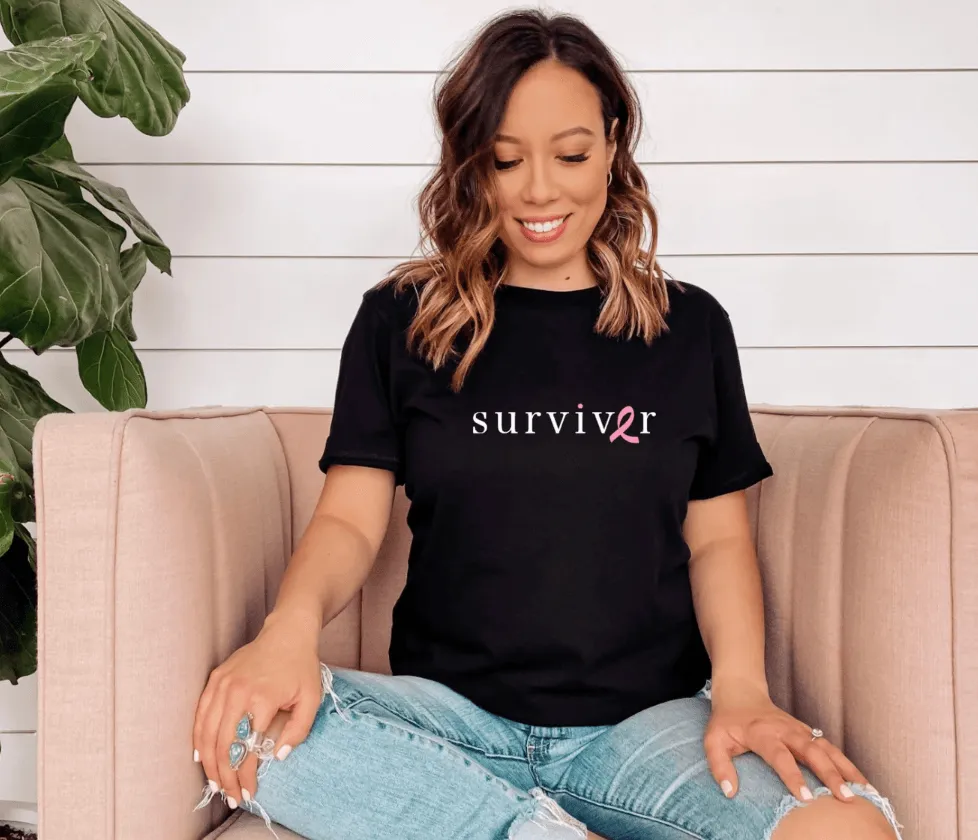 Cancer Survivor Sweatshirt, Breast Cancer Survivor, Cancer Awareness Sweater, Cancer Survivor Sweatshirt, Survivor TShirt, Warrior Survivor