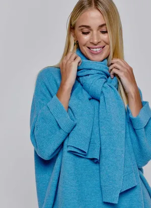 Classic Cashmere Scarf - Iceland Blue