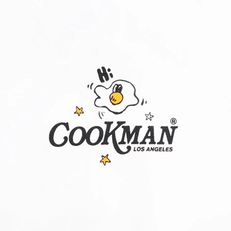 Cookman Tees - Sunny Side Up : White
