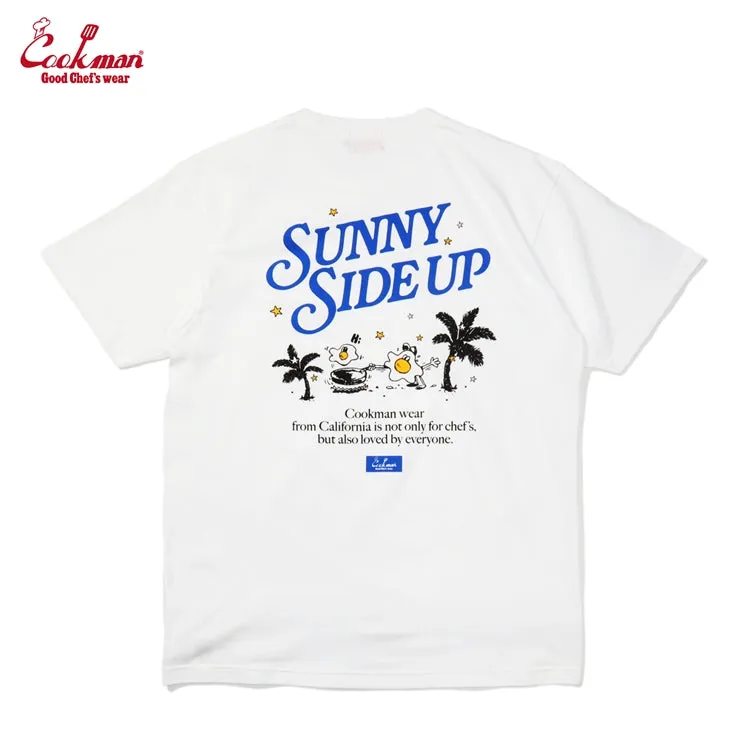 Cookman Tees - Sunny Side Up : White