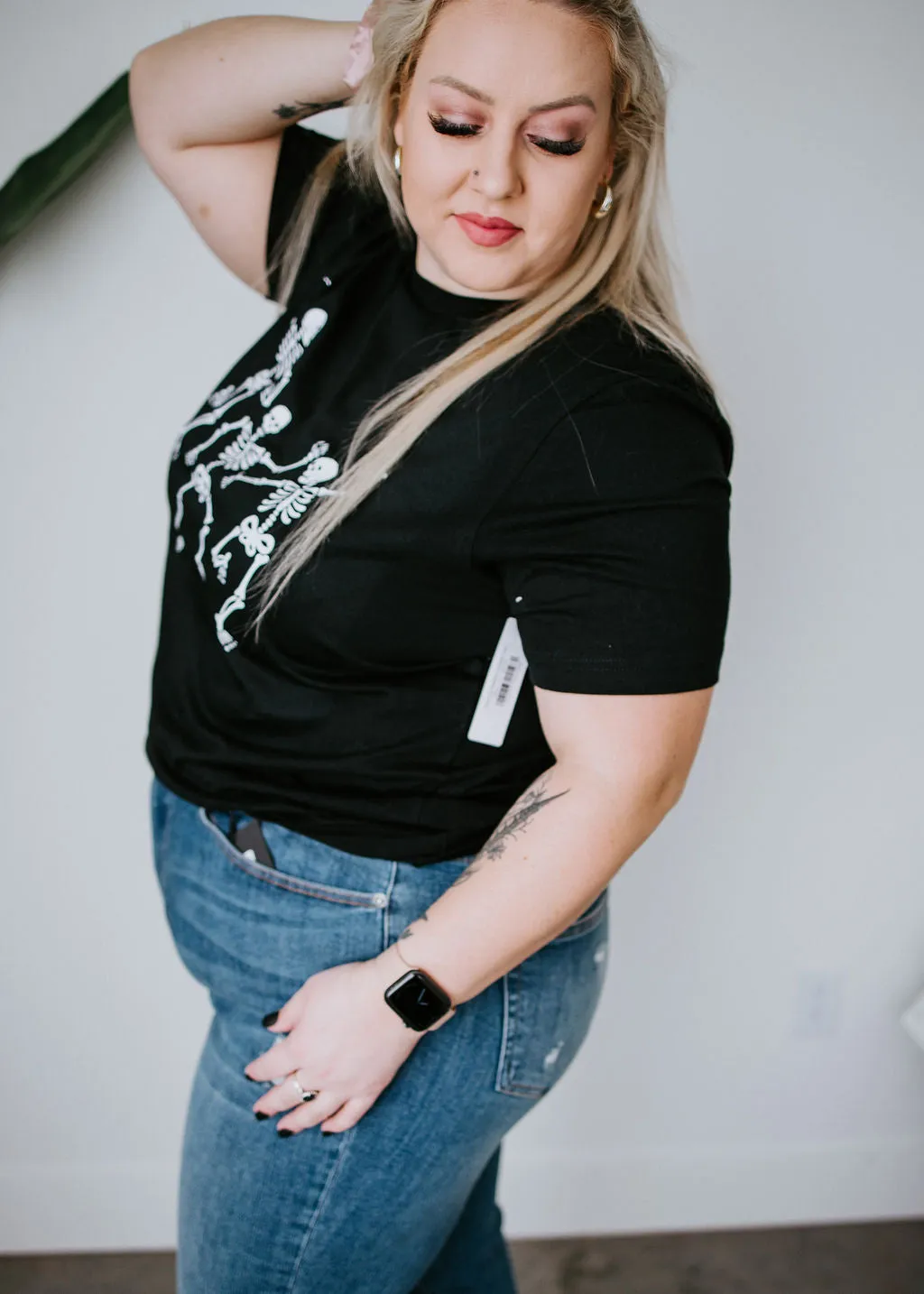 Dancing Skeleton Graphic Tee