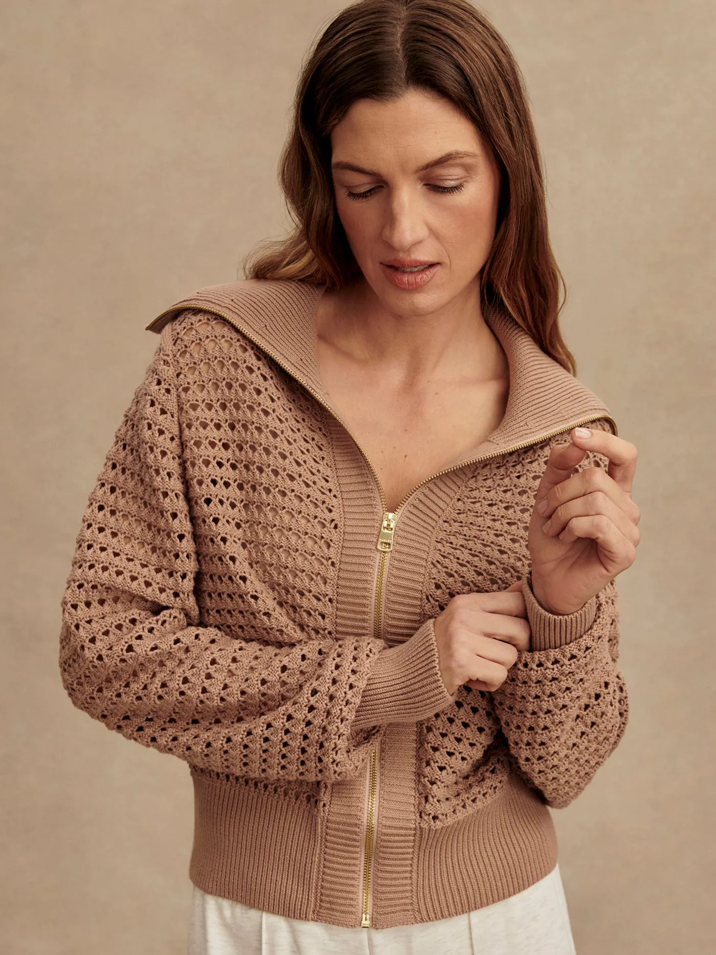 Eloise Full Zip Knit
