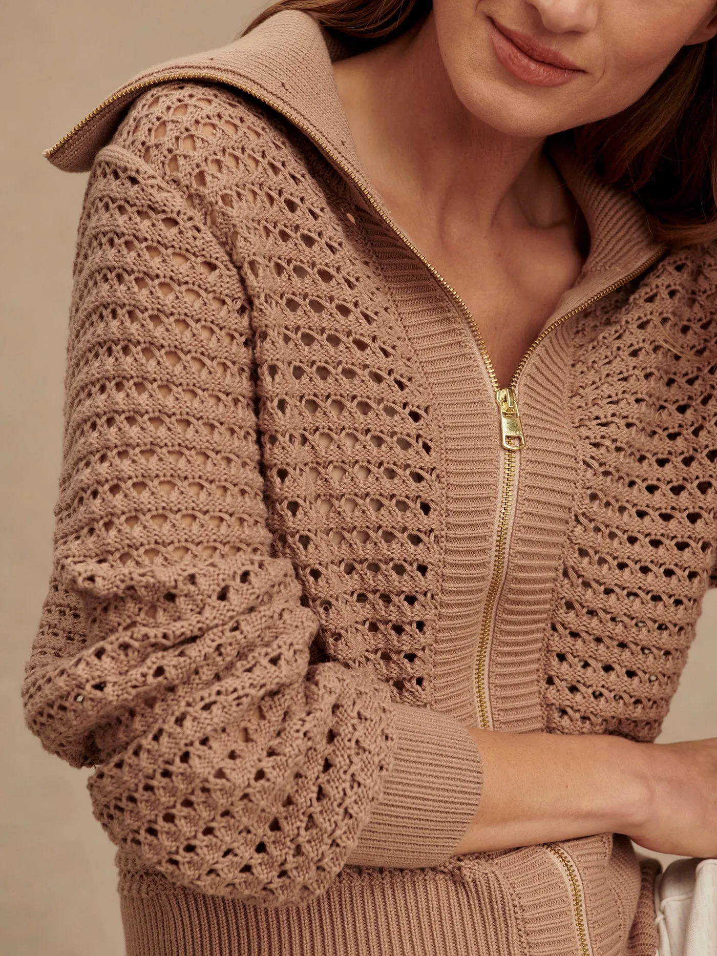 Eloise Full Zip Knit
