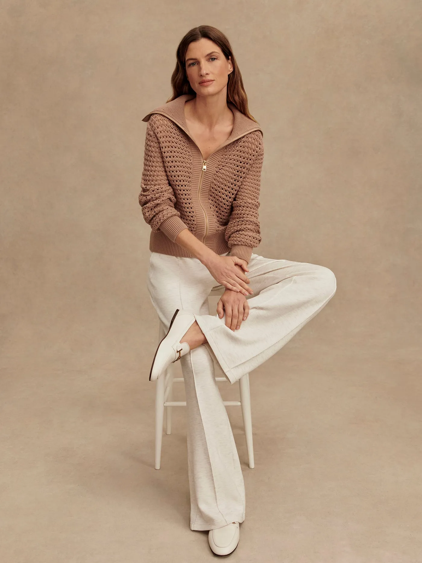 Eloise Full Zip Knit