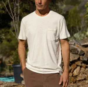 Hemp Pocket Tee - Natural