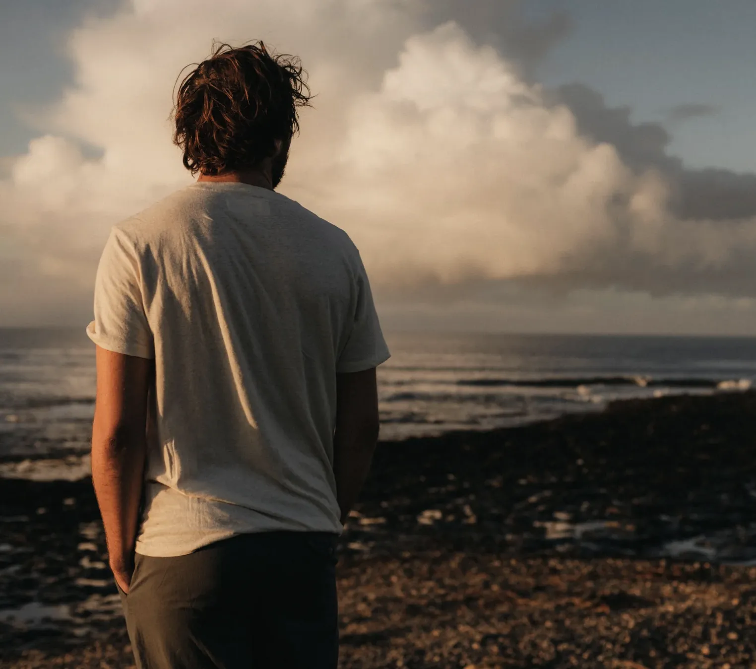 Hemp Pocket Tee - Natural