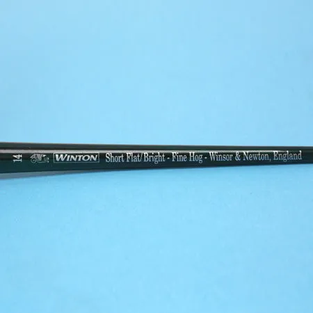 Hog bristles short flat paintbrush