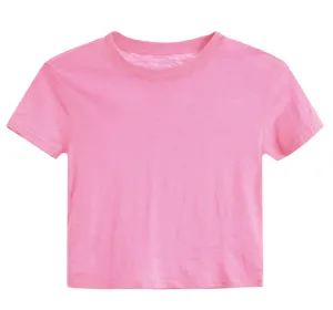 KatieJ Tween Fearless Tee in Cotton Candy