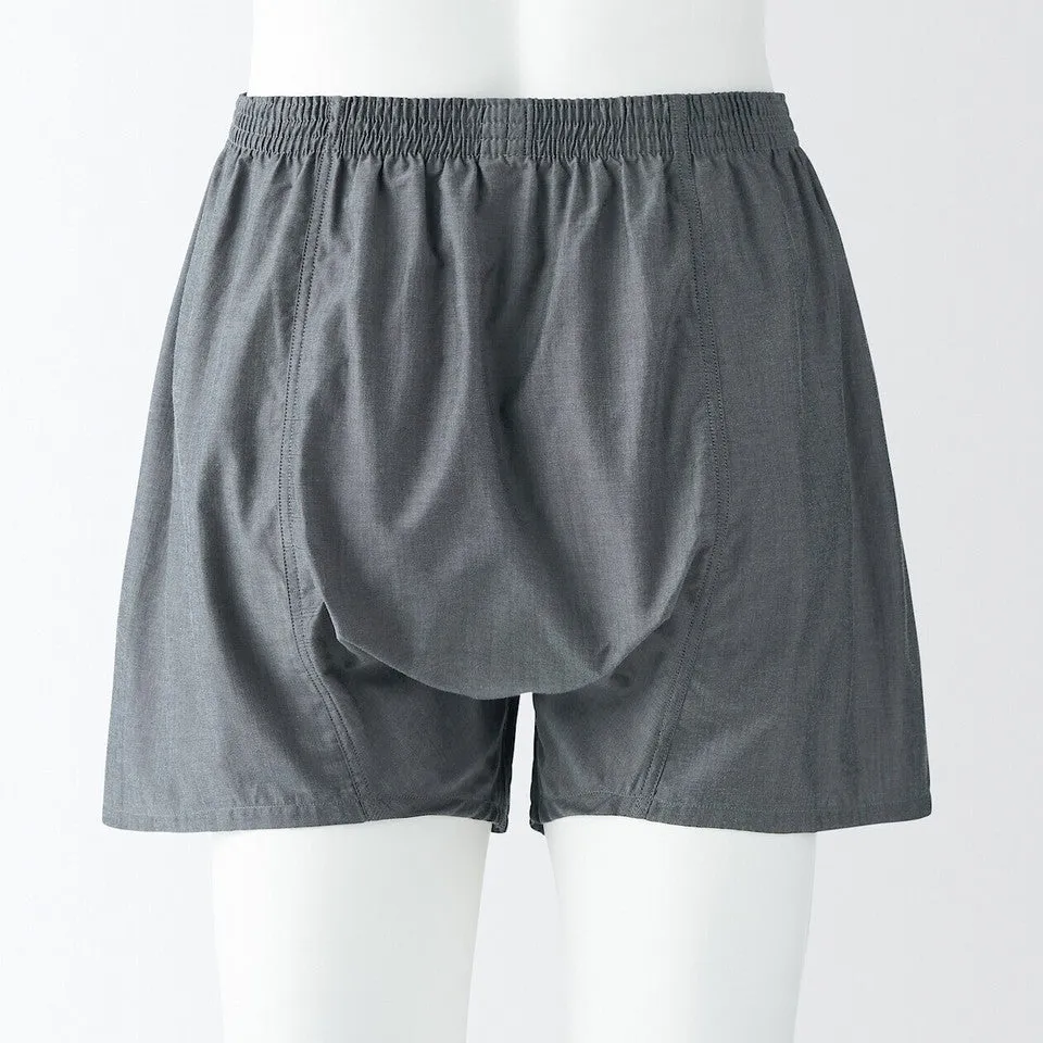 Men's Lyocell Blend Open Front Boxers.