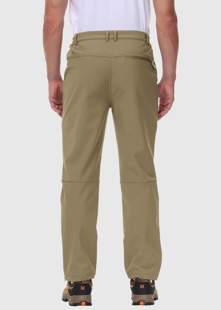 Men's Water Resistant Fleece Lined Insulated Pants