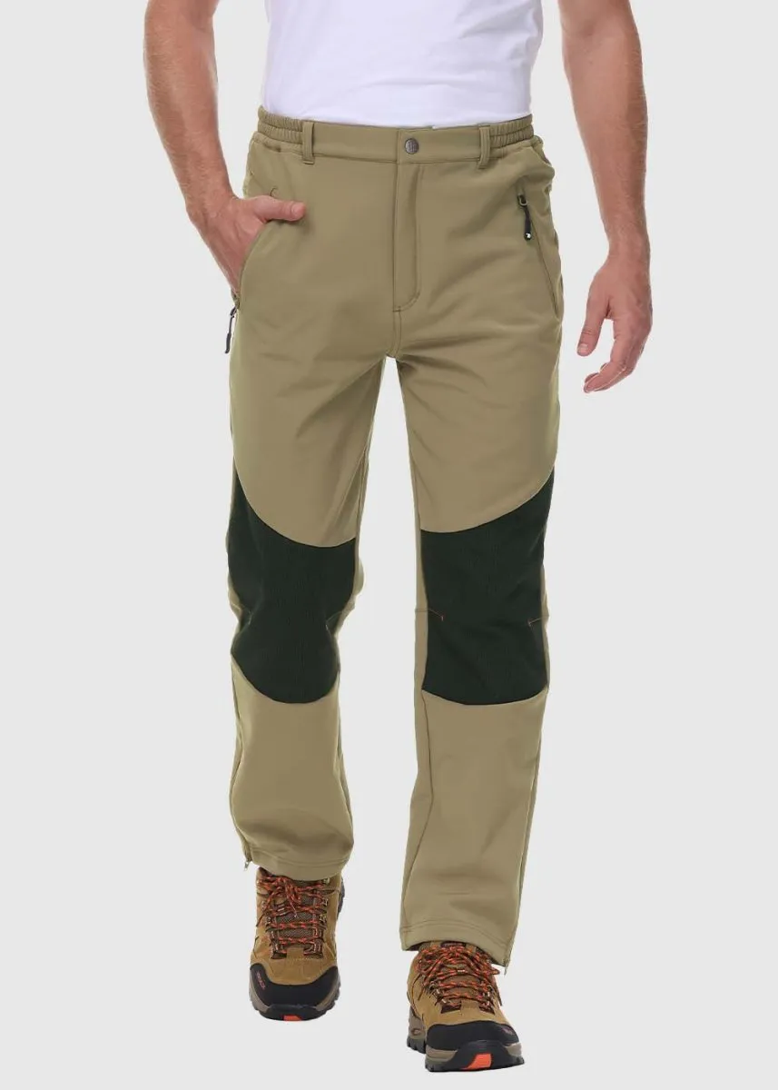 Men's Water Resistant Fleece Lined Insulated Pants