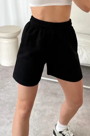 Milly black shorts loungewear
