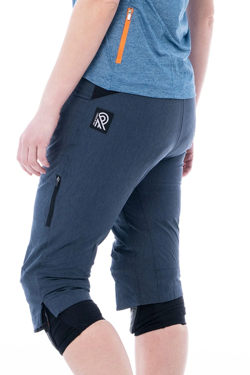 mtb 3/4 shorts - adjustable waist-FINAL SALE (XTRA SMALL)