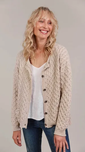 Naviva Cardigan Oat