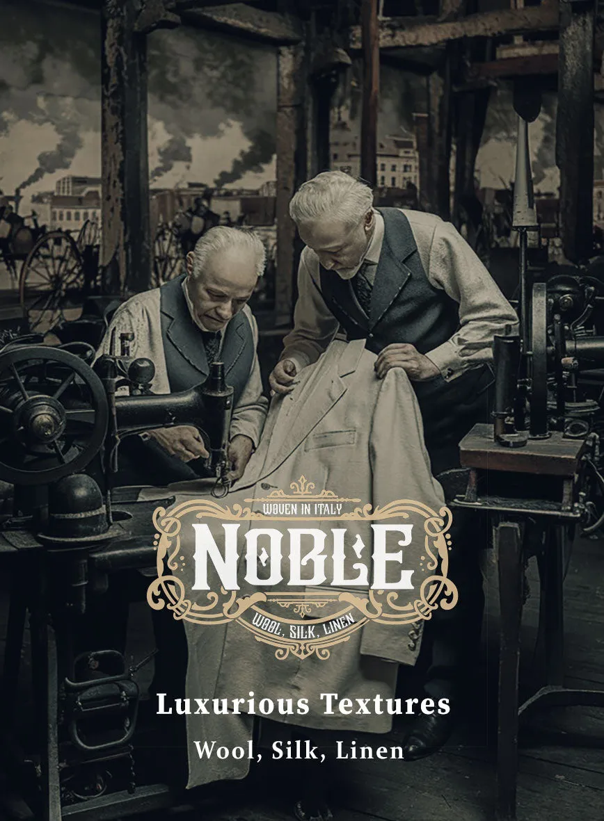Noble Carmen Check Wool Silk Linen Jacket