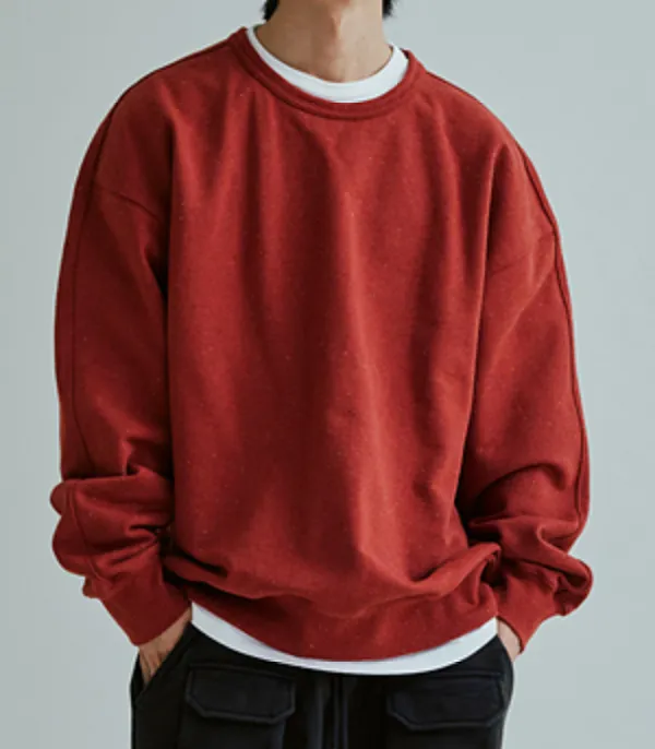 OG BOCACI HEAVYWEIGHT SWEATSHIRT - BRICK