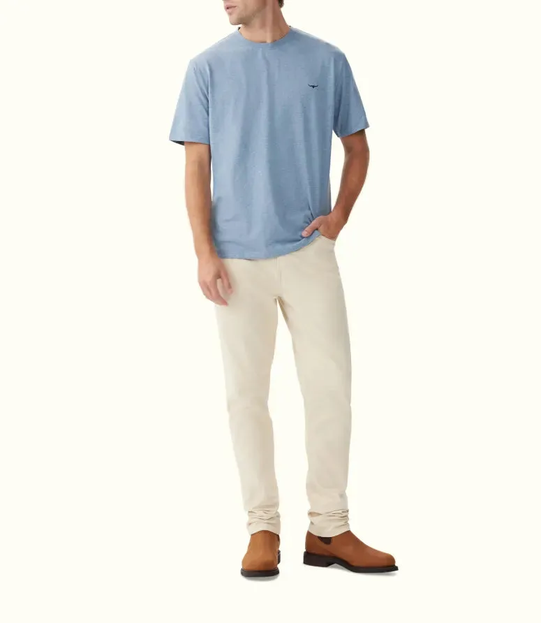 Parson T-Shirt - Blue Marle