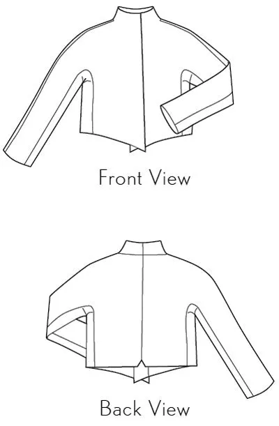 PDF Pattern - Yanaka Jacket | Liesl   Co
