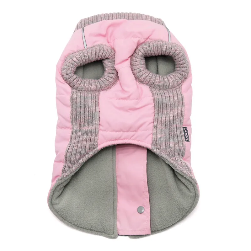 PINK RUNNER DOG COAT