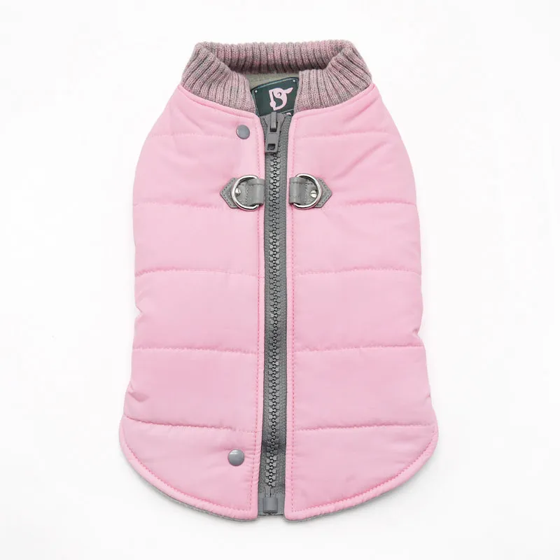 PINK RUNNER DOG COAT
