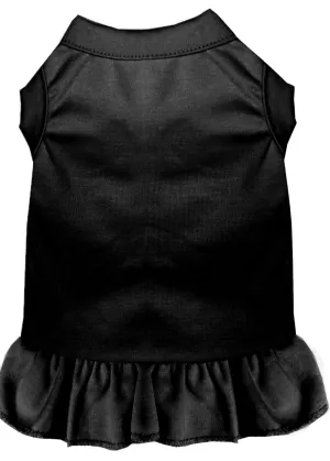Plain Pet Dress Black Xxxl