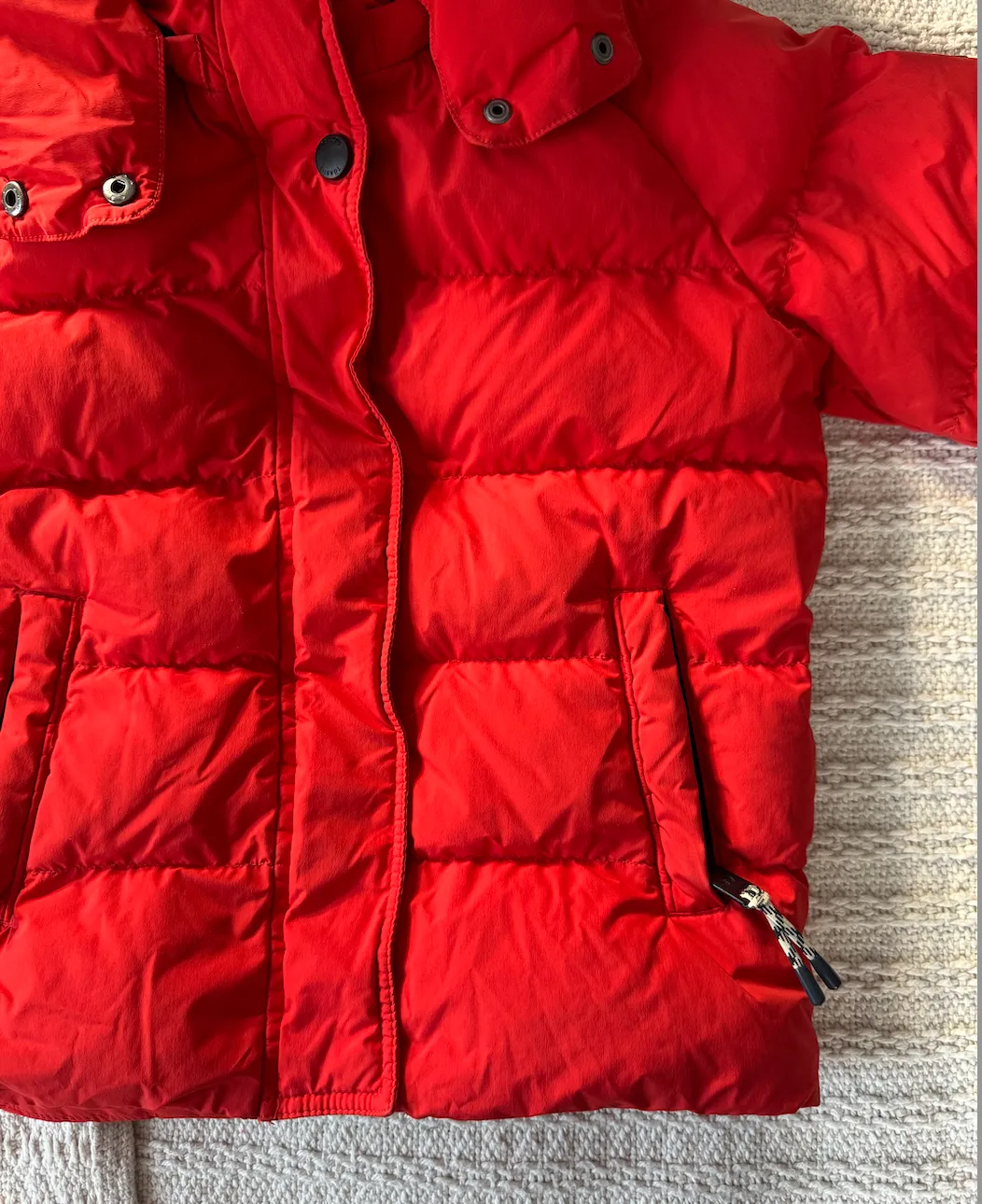 PRELVDWild Lunar Puffer in Expedition Red - 3-4y
