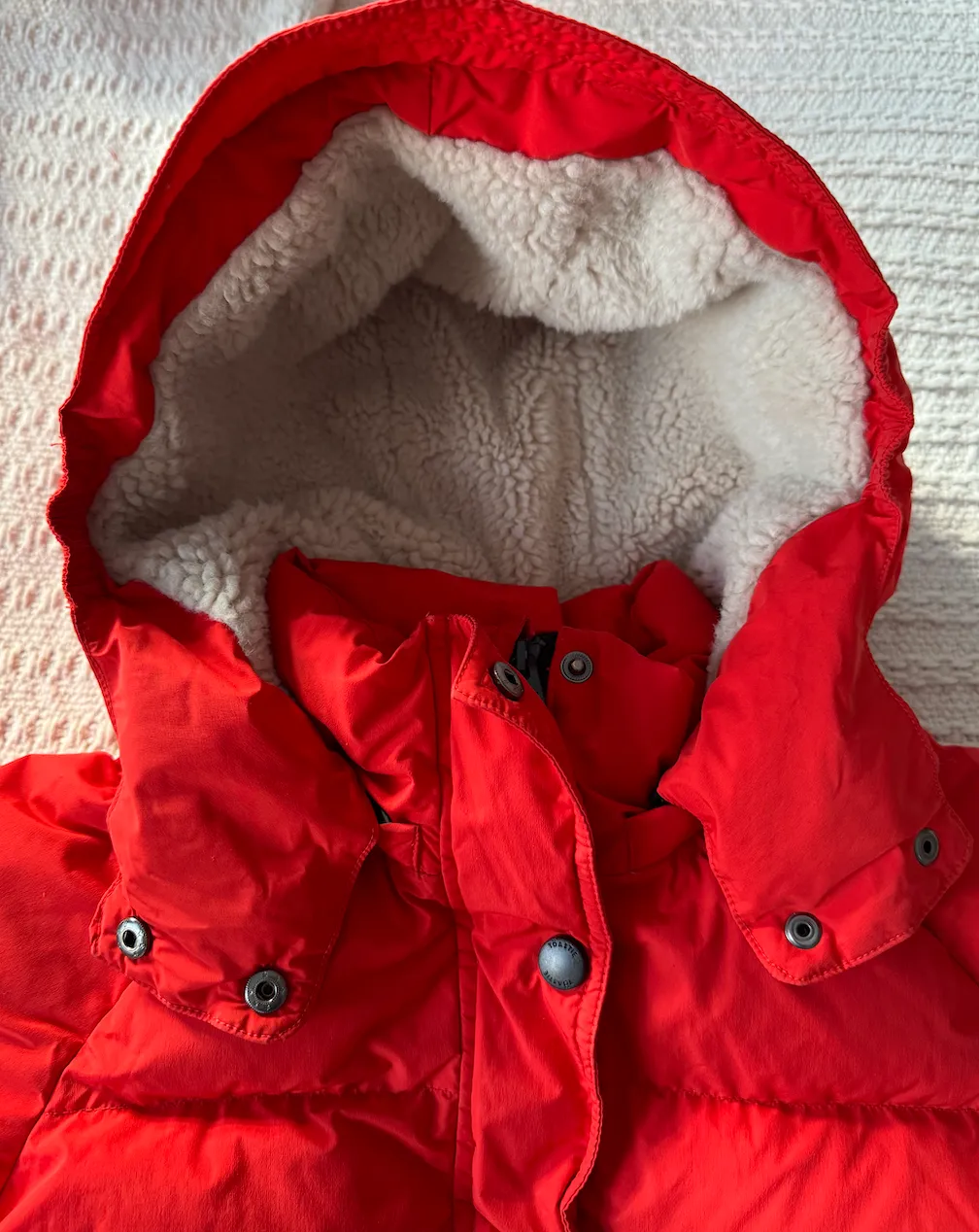 PRELVDWild Lunar Puffer in Expedition Red - 3-4y
