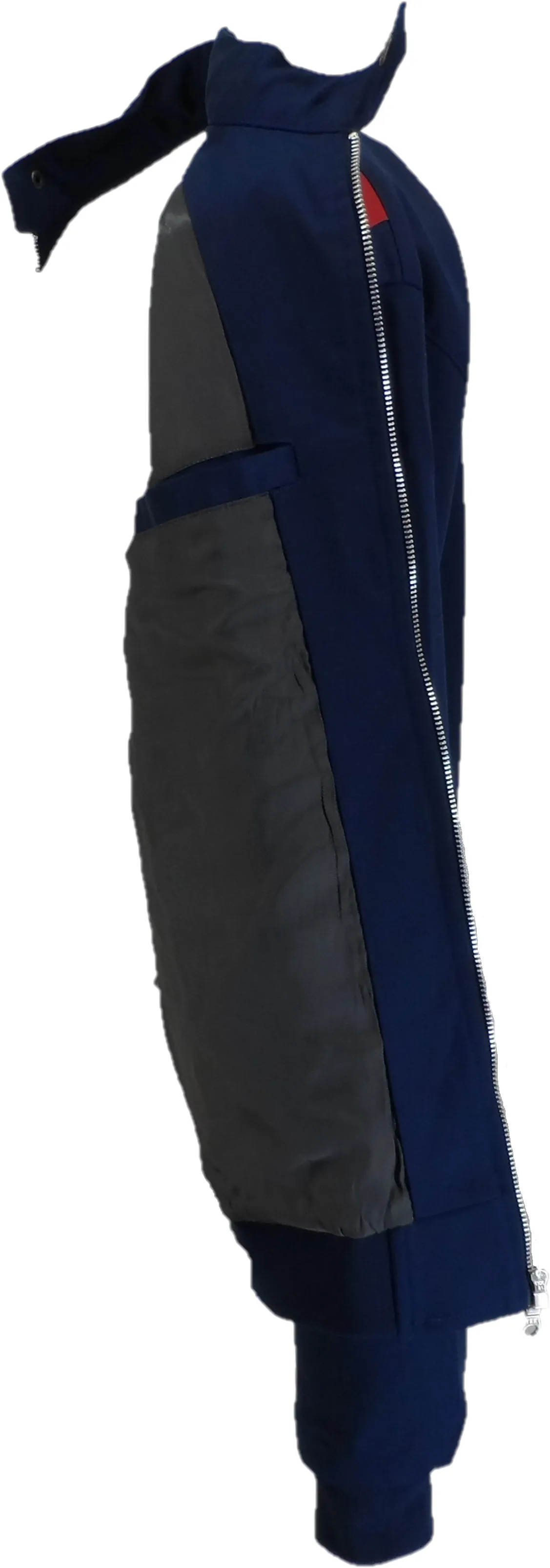 Real Hoxton Mens Dark Blue Rally Jacket