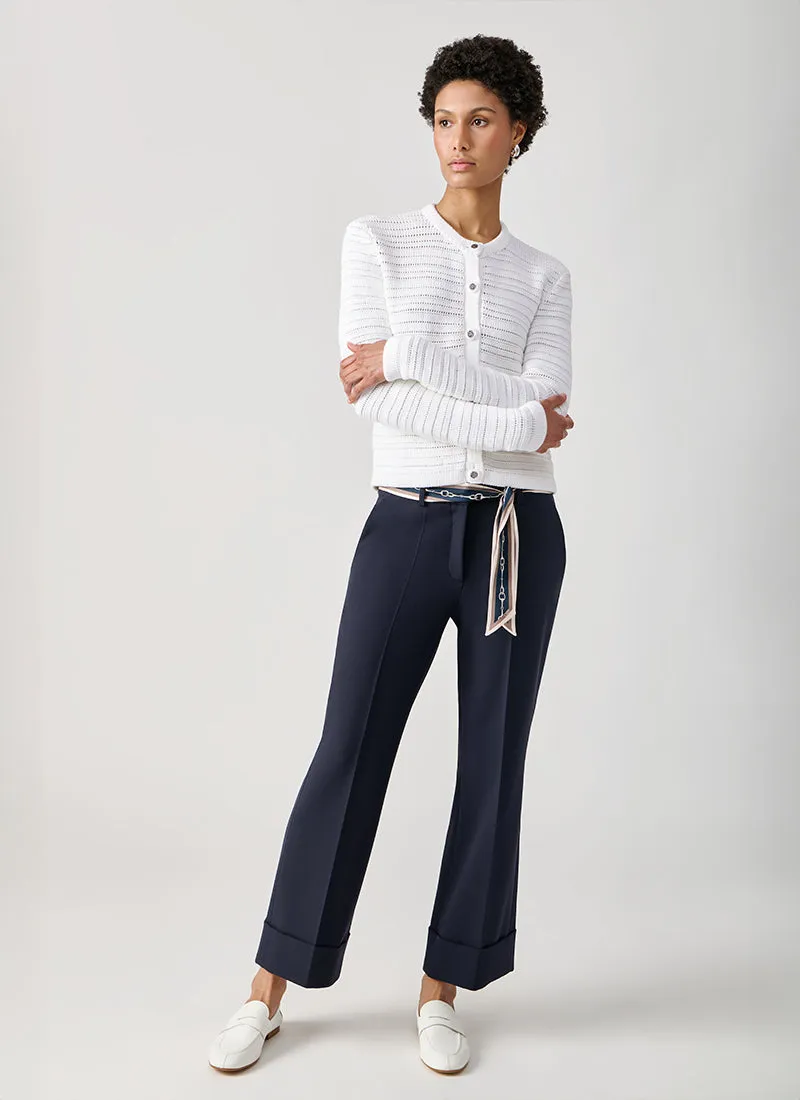 Solid Texture Stripe Jacket