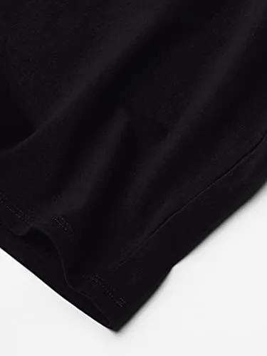 The Children's Place baby boys And Toddler Short Sleeve Basic Layering T-shirt Shirt, Black 2 Pack, 2T US