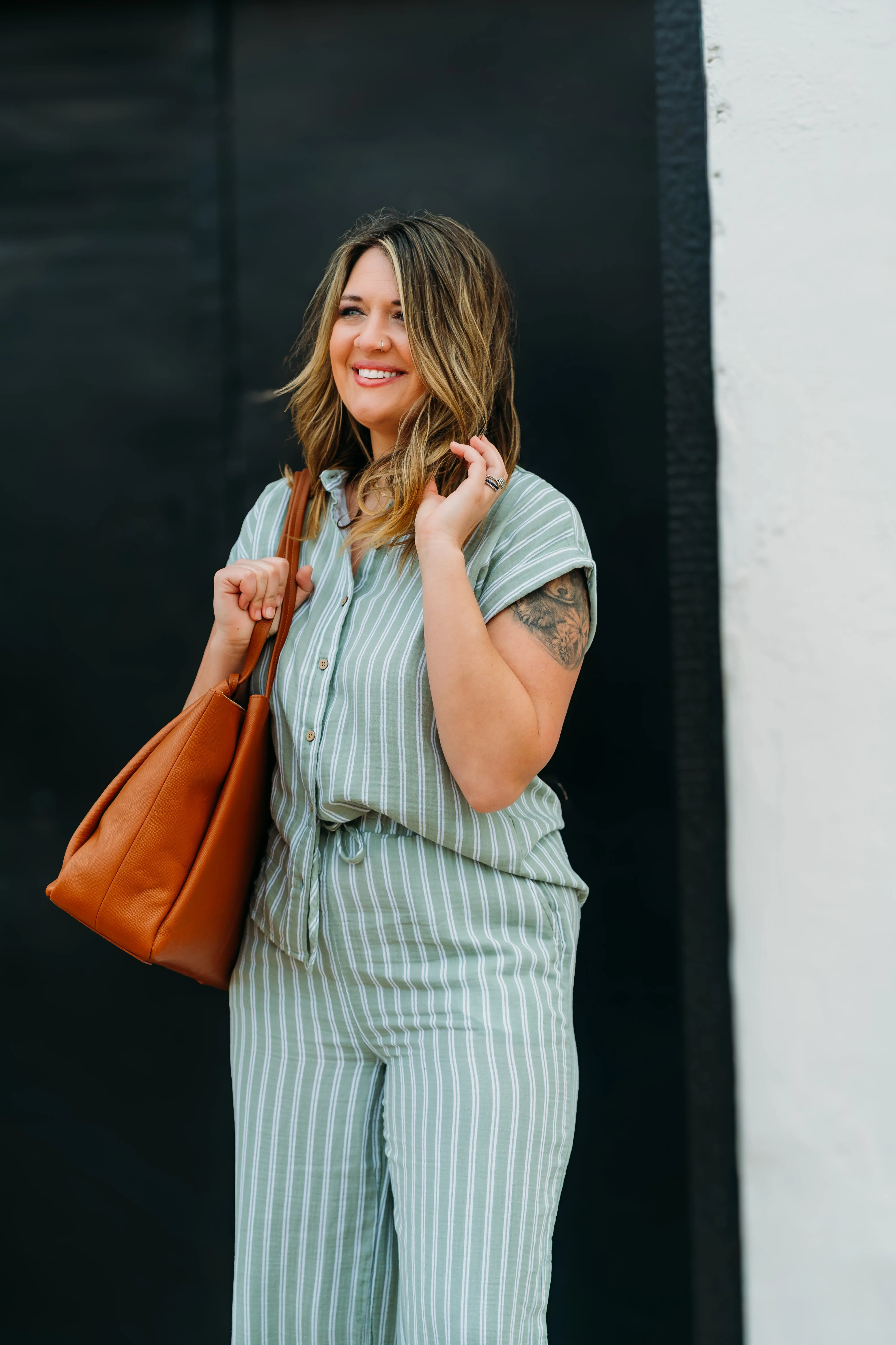 Thread & Supply: Verna Shirt in Sage White