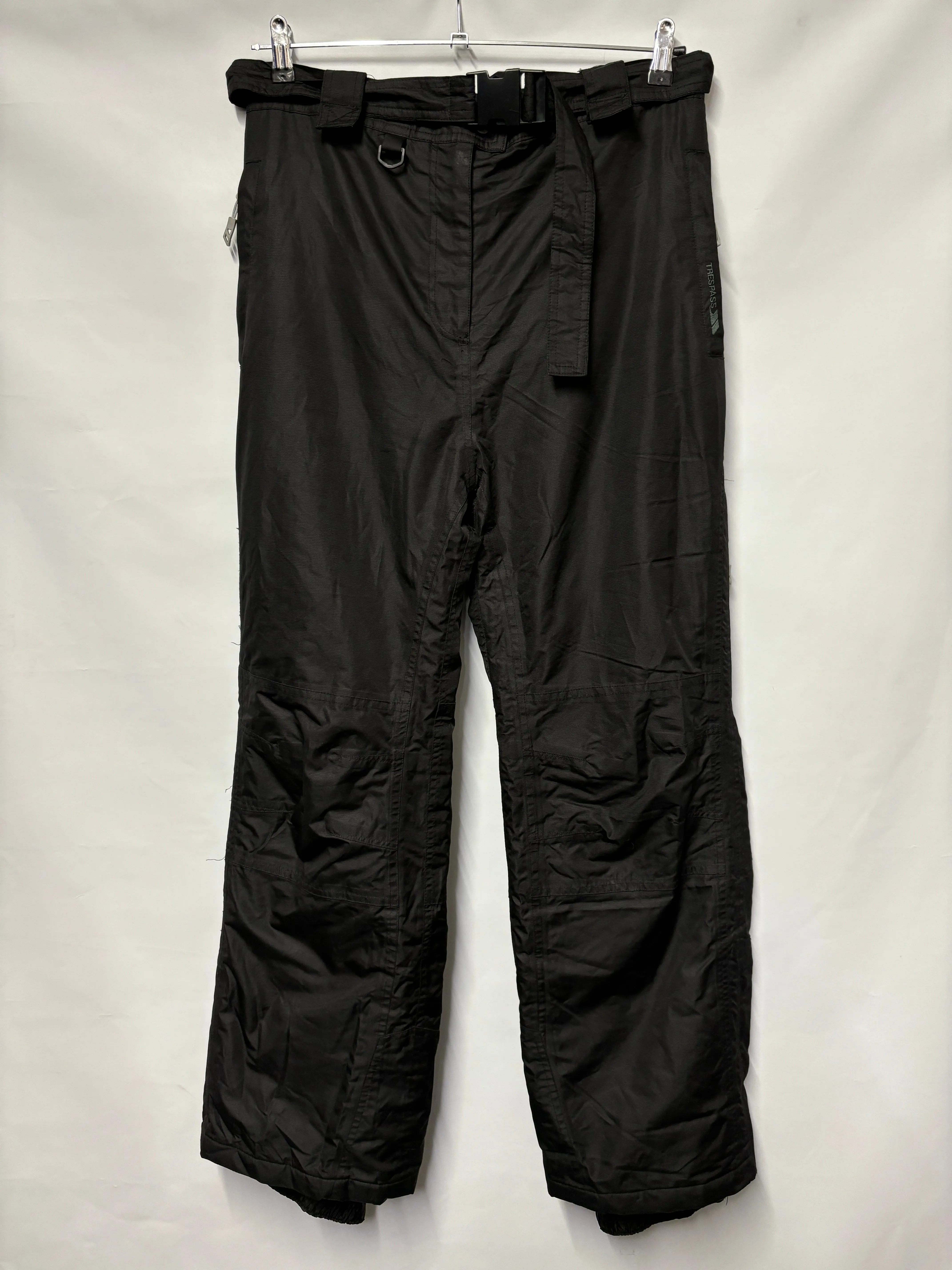 Trespass Black Insulated And 5000m Waterproof Salopettes XL