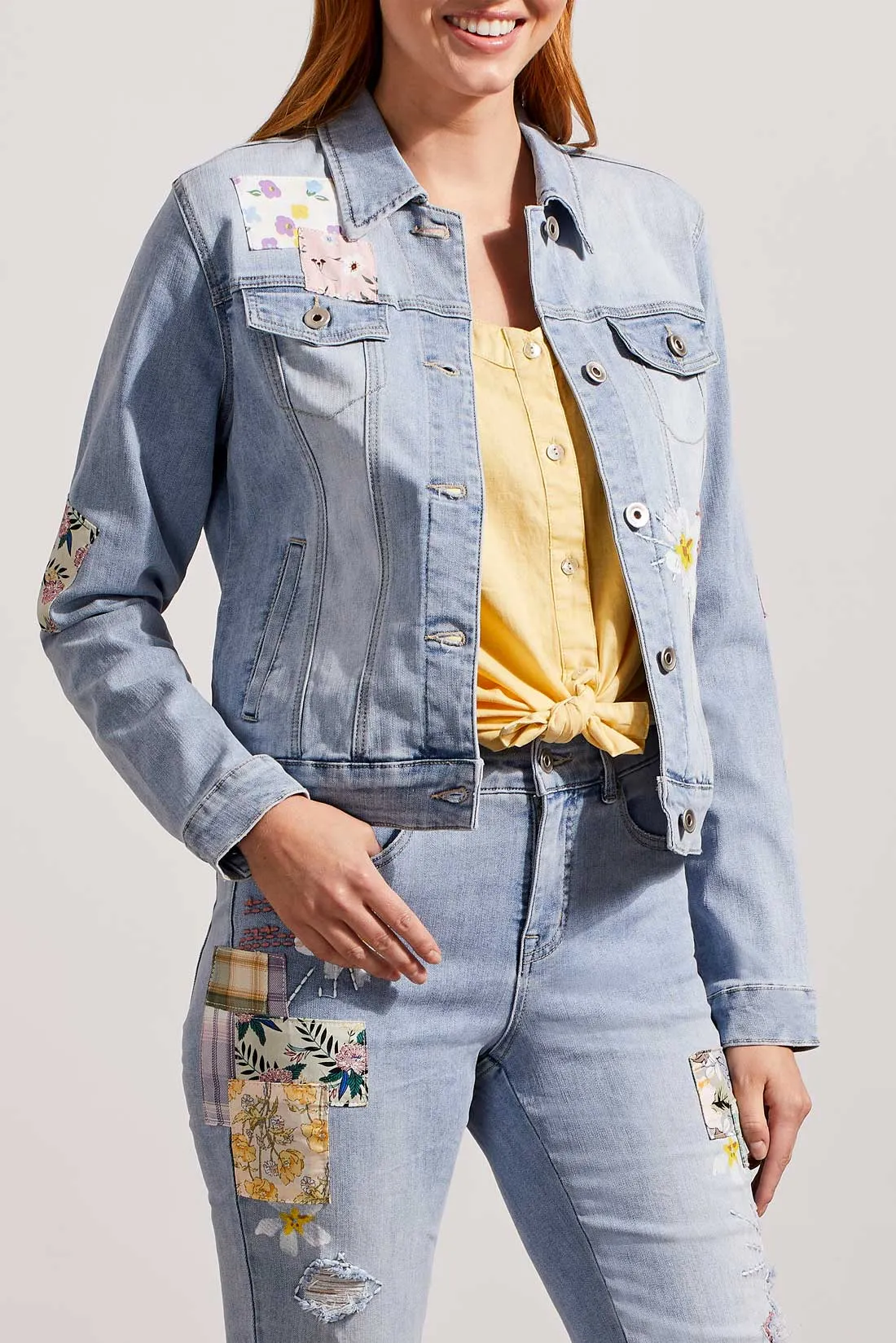 Tribal Spring/Summer 2023 - 7790O-2020-Denim Jacket-Blue Glow