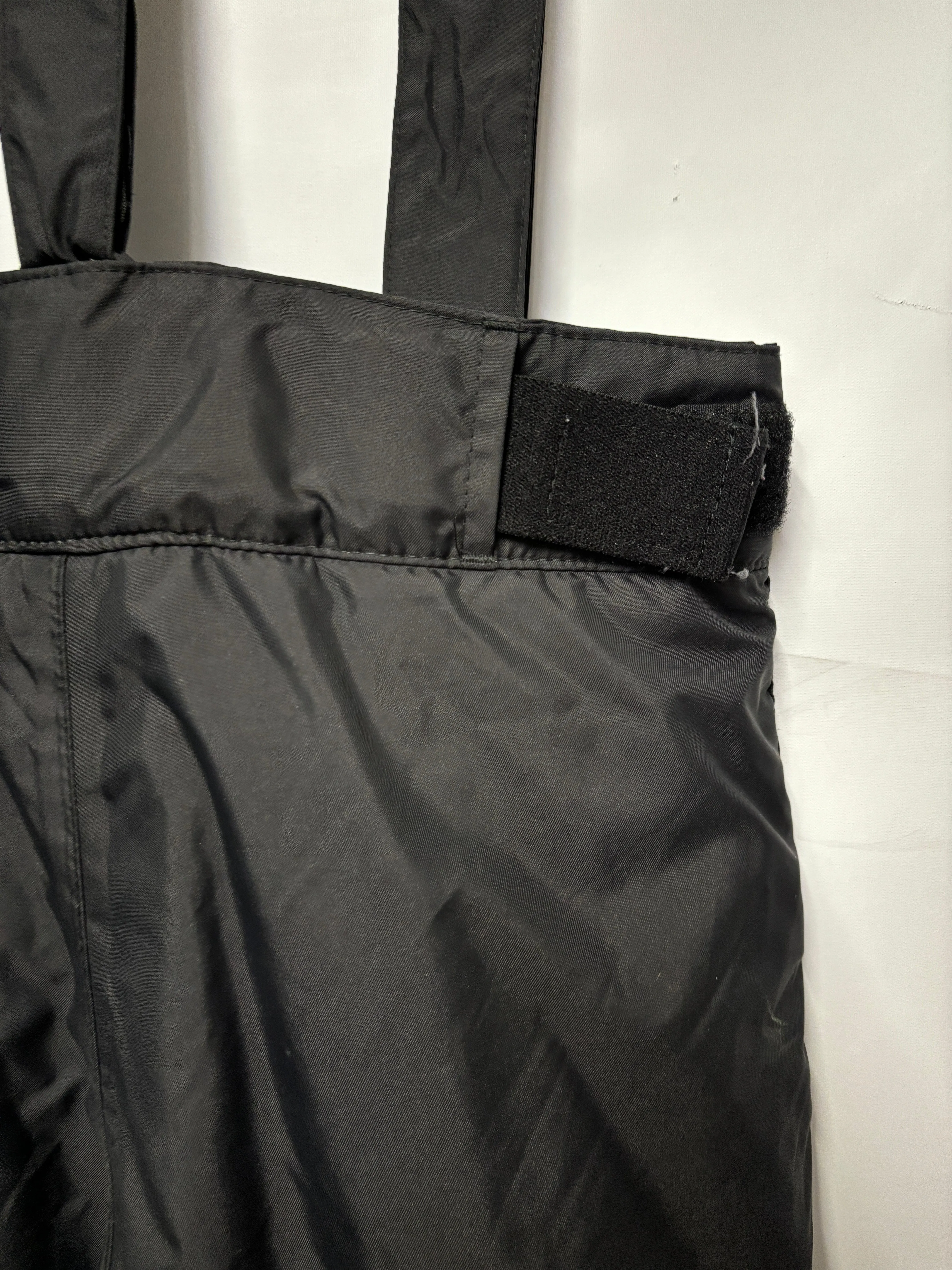 Wed'ze Black Insulated Pull'n Fit Salopettes 8yrs